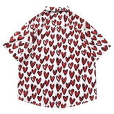 Kurzarmhemd mit Grafik „Full Of Love“